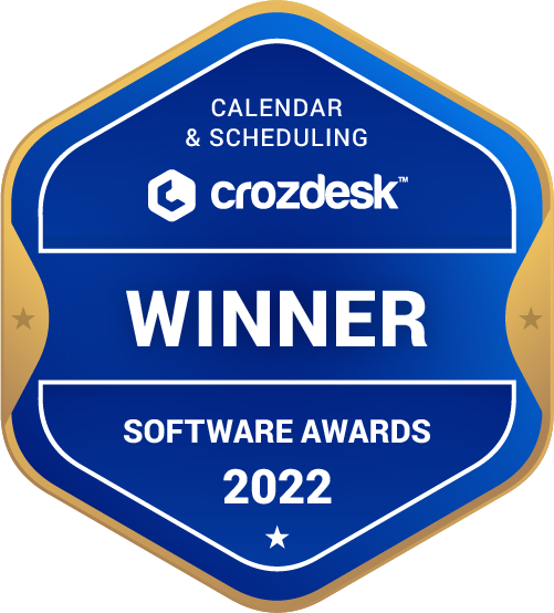 Calendar & Scheduling Winner Badge