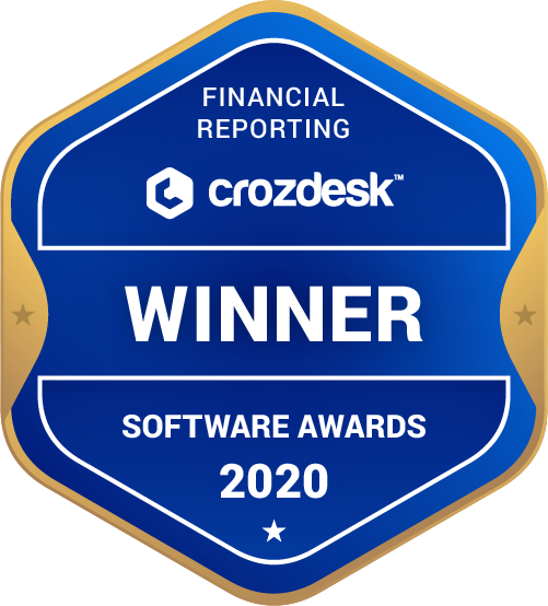 Financial Reporting Winner Badge