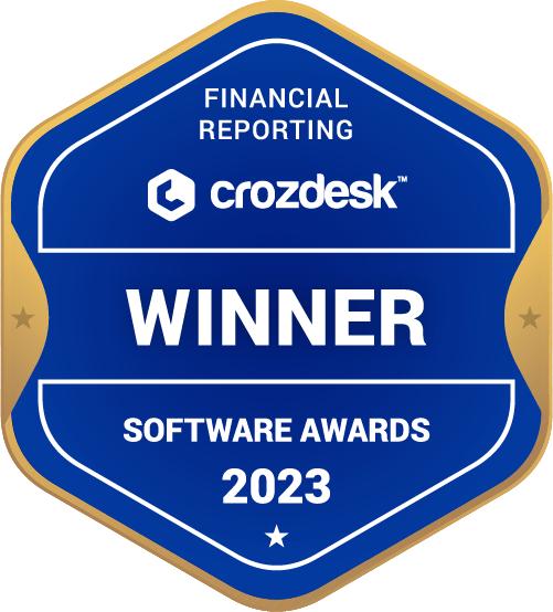 Financial Reporting Winner Badge