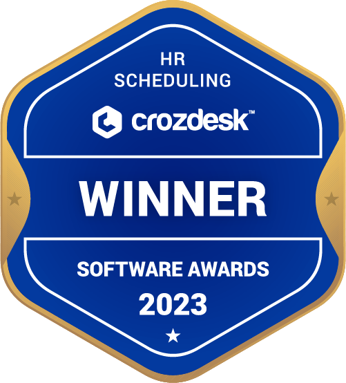 HR Scheduling Winner Badge