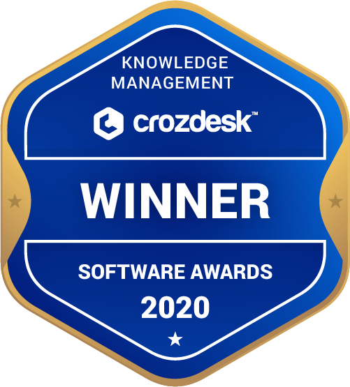 Knowledge Management Winner Badge