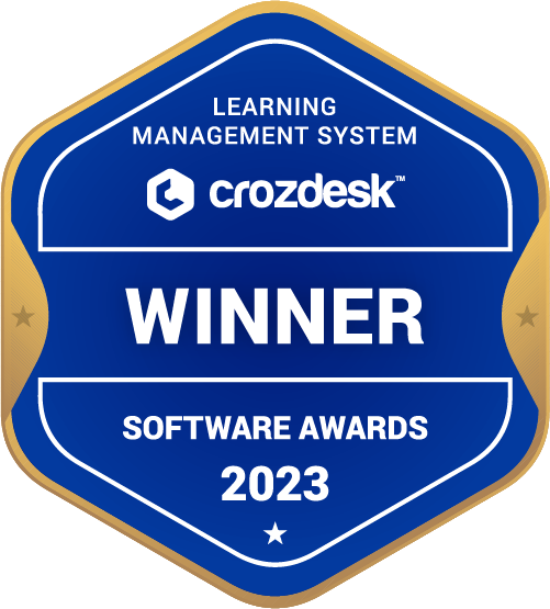 Learning Management System (LMS) Winner Badge