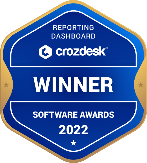 Reporting Dashboard Winner Badge