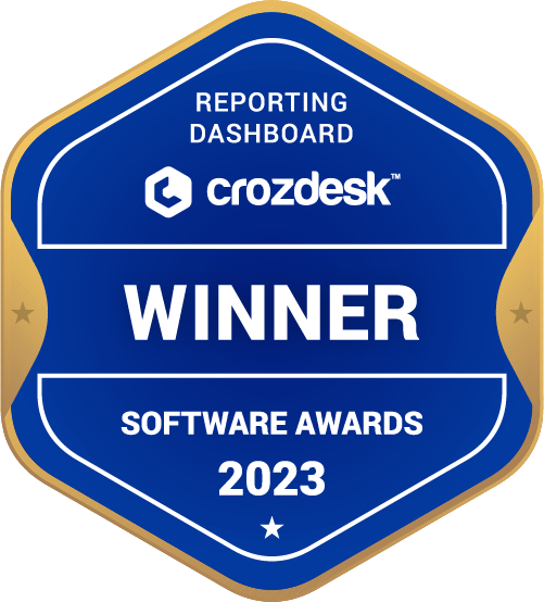 Reporting Dashboard Winner Badge