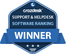 Support & Helpdesk Winner Badge