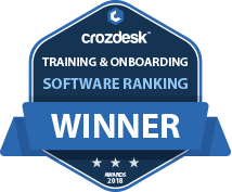 Training and Onboarding Winner Badge